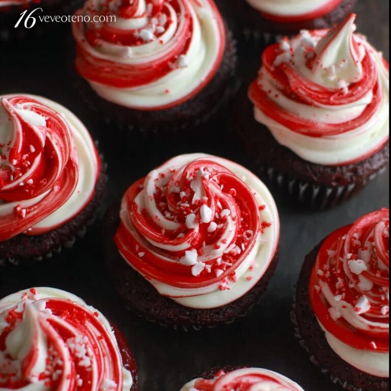 Chocolate Peppermint Cupcakes with Swirled Frosting Recipe